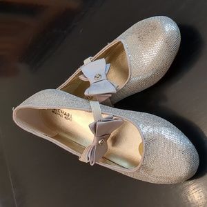 Michael Kors Girls Gold Shoes
